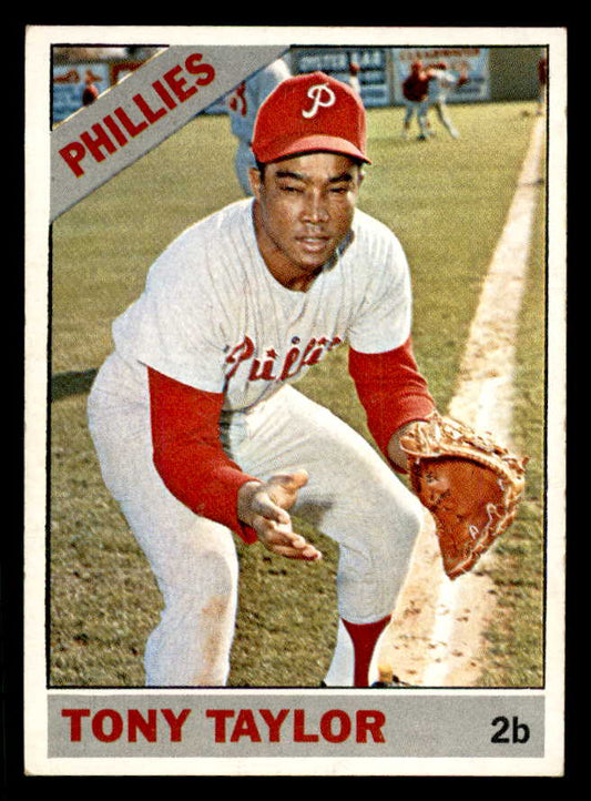 1966 Topps Baseball #585 Tony Taylor Phillies EX-MT 566913