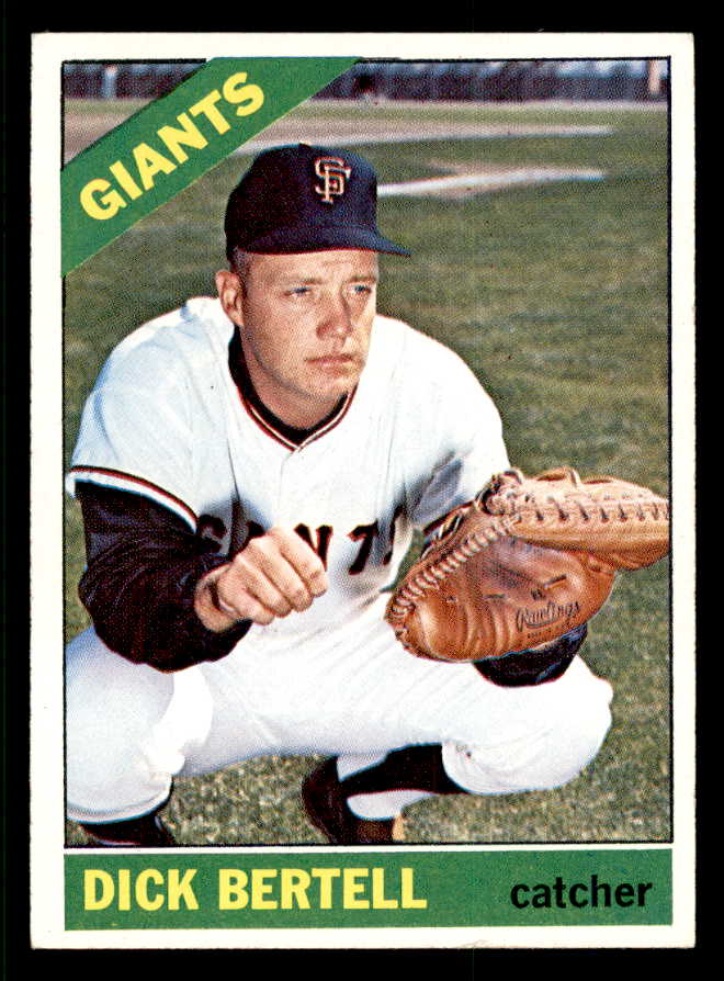 1966 Topps Baseball #587 Dick Bertell Giants EX-MT 566921