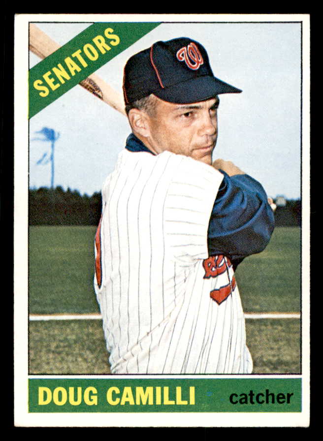 1966 Topps Baseball #593 Doug Camilli Senators EX-MT 566941