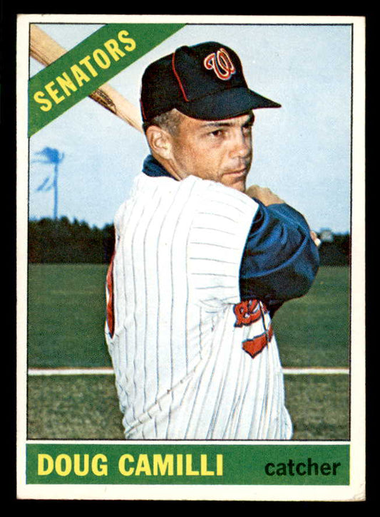 1966 Topps Baseball #593 Doug Camilli Senators EX-MT 566942