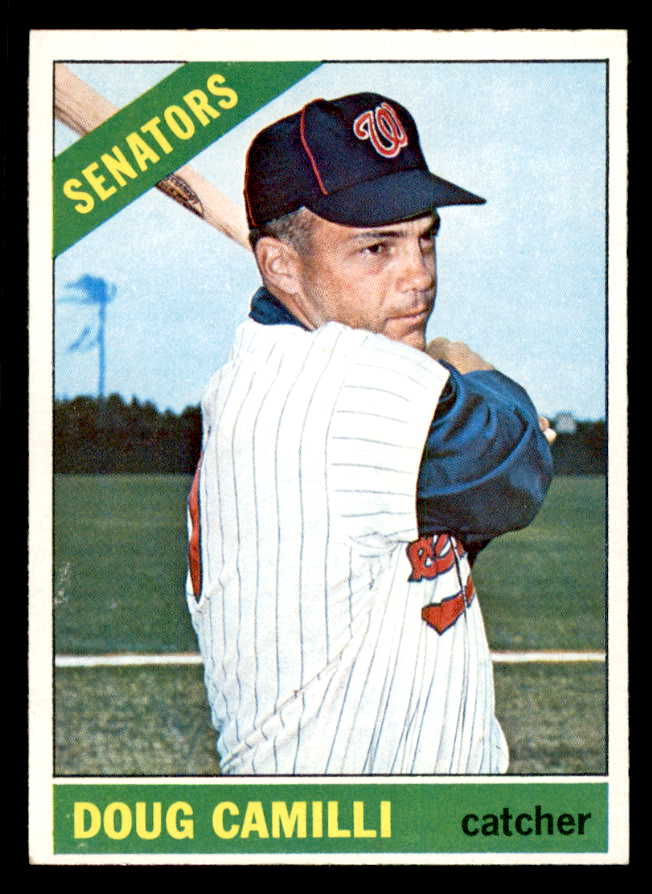 1966 Topps Baseball #593 Doug Camilli Senators NR-MT 566943