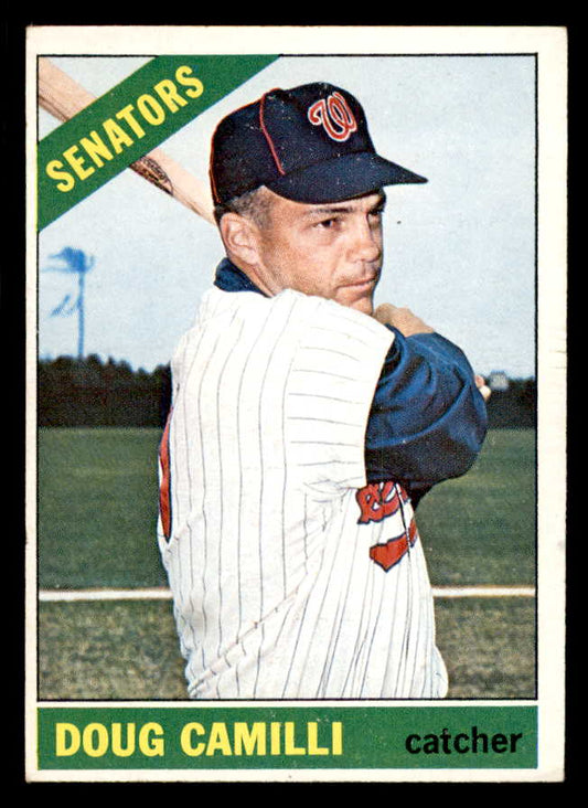 1966 Topps Baseball #593 Doug Camilli Senators EX-MT 566944