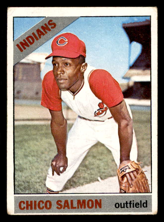 1966 Topps Baseball #594 Chico Salmon Indians VG-EX 566946