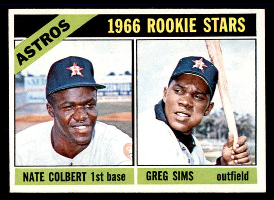 1966 Topps Baseball #596 Nate Colbert Astros EX-MT 566956