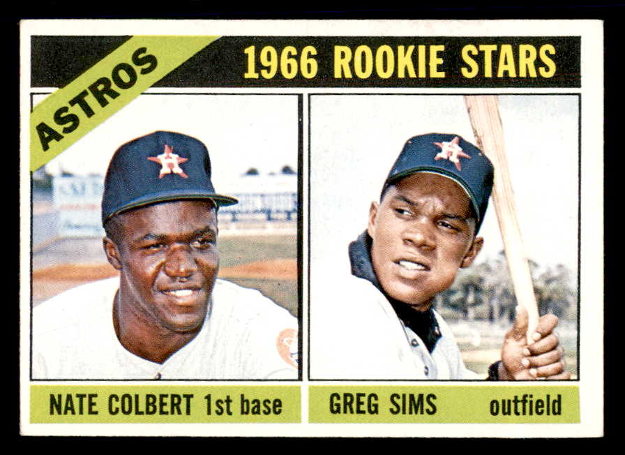 1966 Topps Baseball #596 Nate Colbert Astros NR-MT 566957