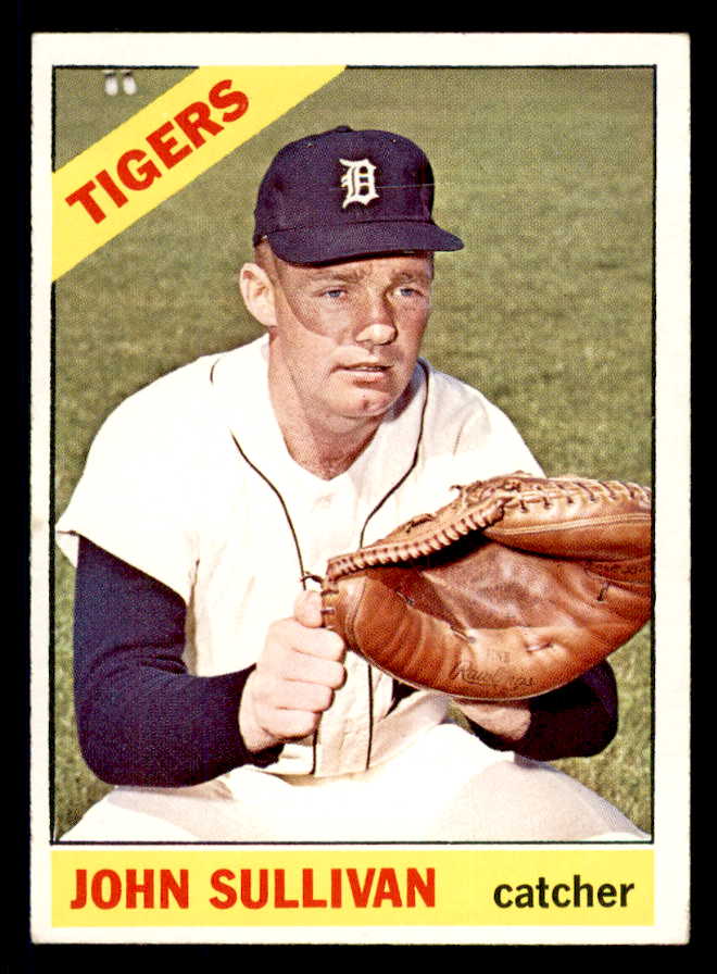 1966 Topps Baseball #597 John Sullivan Tigers EX-MT 566958