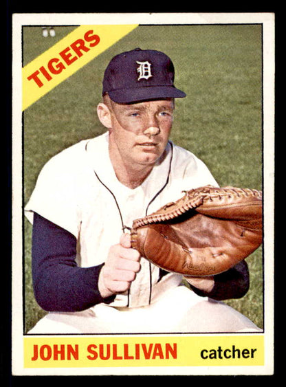 1966 Topps Baseball #597 John Sullivan Tigers EX-MT 566960