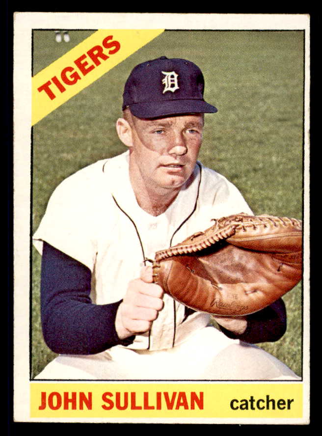 1966 Topps Baseball #597 John Sullivan Tigers EX+/EX-MT 566961