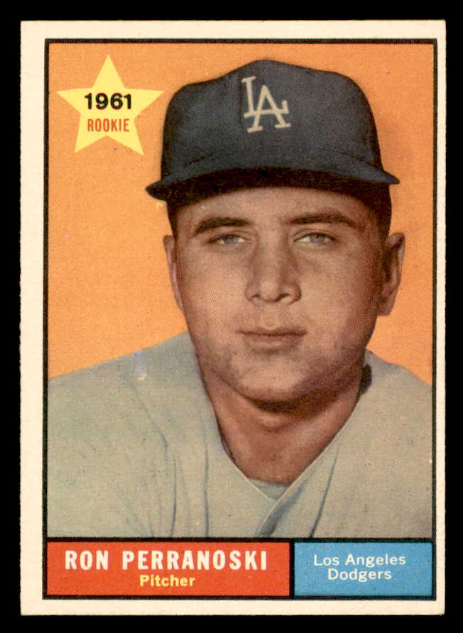 1961 Topps Baseball #525 Ron Perranoski Dodgers EX-MT 566967