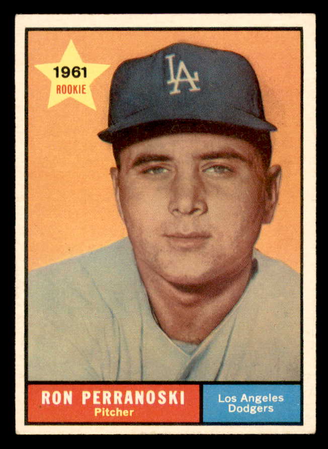 1961 Topps Baseball #525 Ron Perranoski Dodgers EX-MT 566968