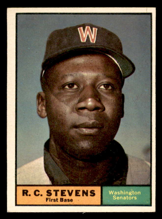 1961 Topps Baseball #526 R.C. Stevens Senators EX-MT 566969