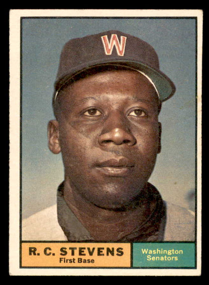 1961 Topps Baseball #526 R.C. Stevens Senators VG-EX 566971