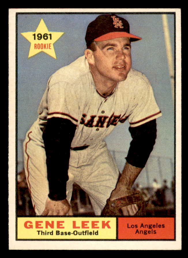 1961 Topps Baseball #527 Gene Leek Angels NR-MT 566972