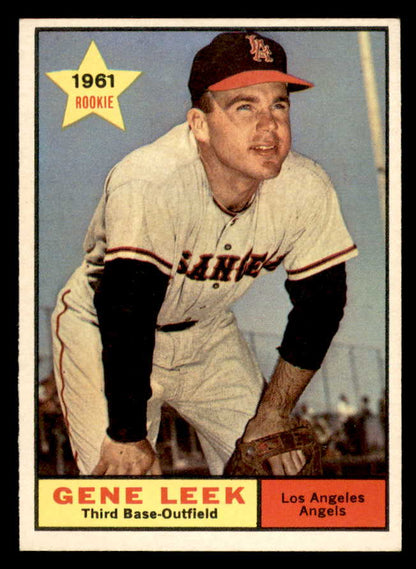 1961 Topps Baseball #527 Gene Leek Angels NR-MT 566972