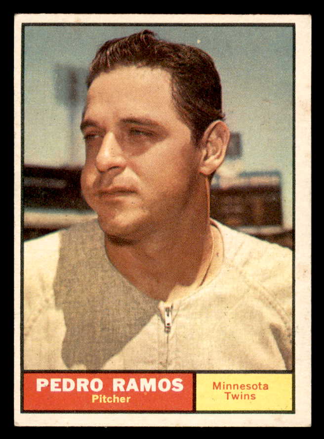 1961 Topps Baseball #528 Pedro Ramos Twins EX-MT 566975