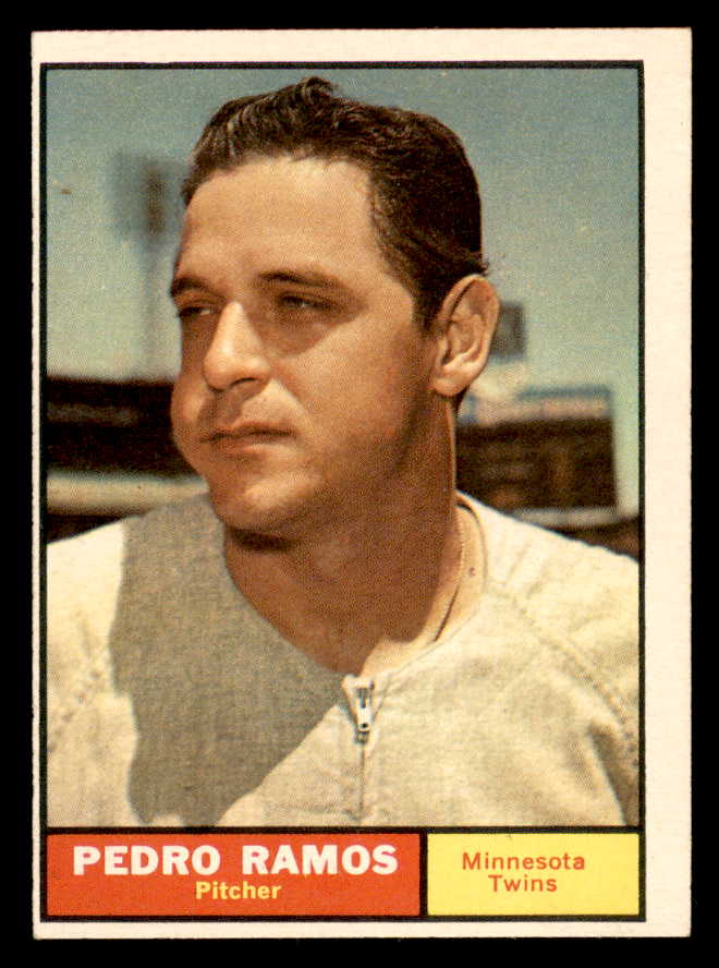 1961 Topps Baseball #528 Pedro Ramos Twins VG-EX 566976