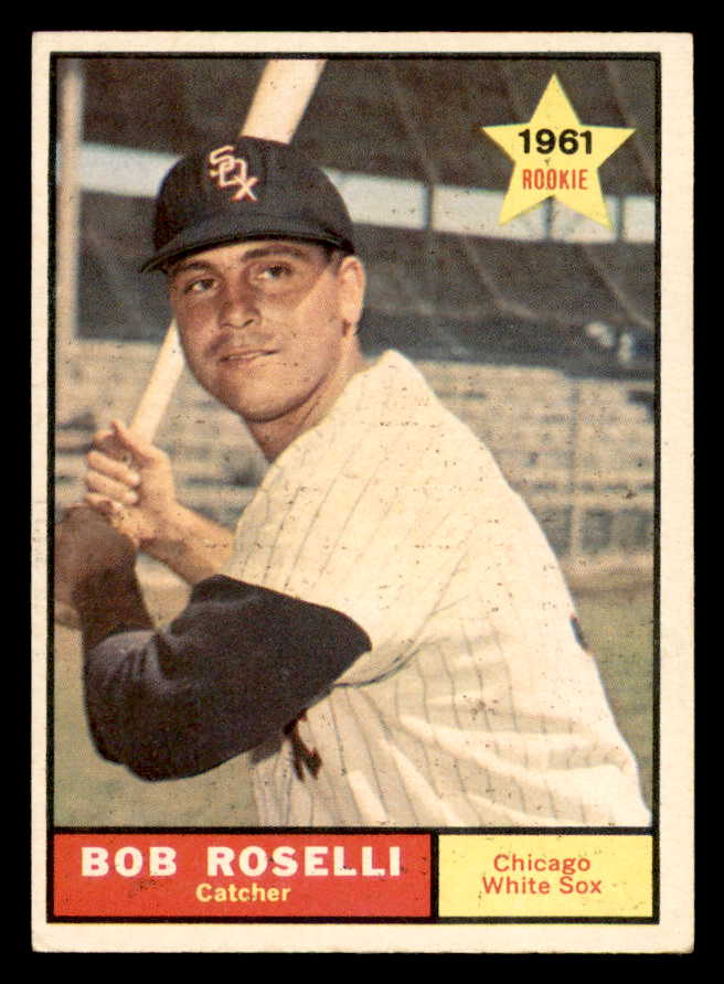 1961 Topps Baseball #529 Bob Roselli White Sox VG-EX 566979