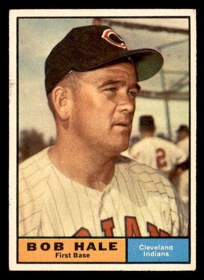 1961 Topps Baseball #532 Bob Hale Indians EX+/EX-MT 566986