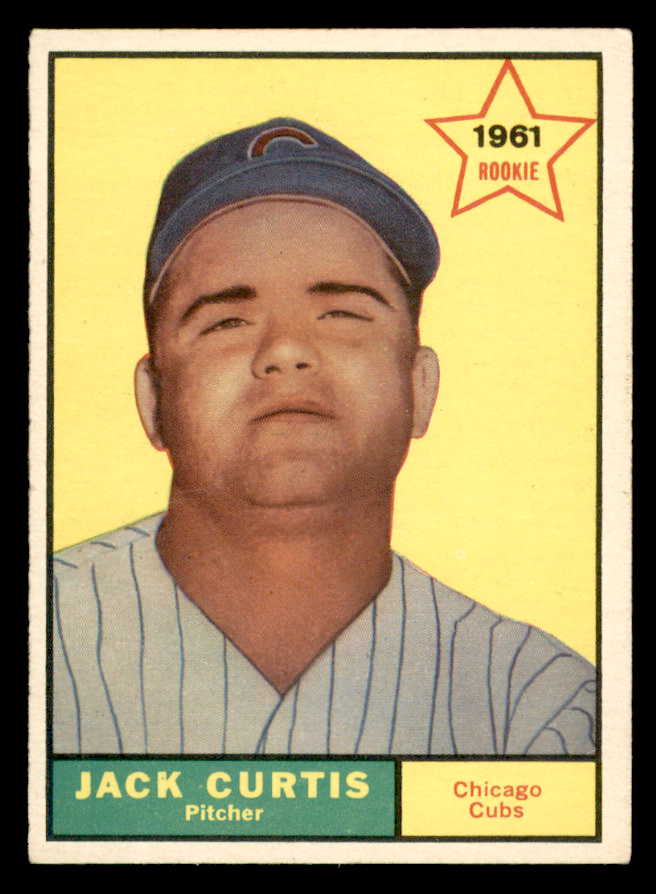 1961 Topps Baseball #533 Jack Curtis Cubs EX+/EX-MT 566989