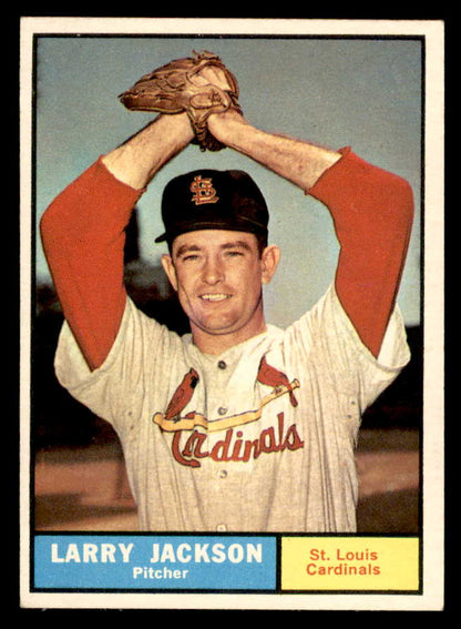 1961 Topps Baseball #535 Larry Jackson Cardinals EX-MT 566993
