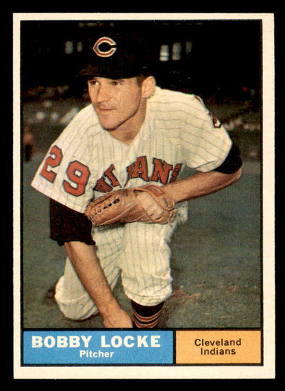 1961 Topps Baseball #537 Bobby Locke Indians NR-MT 566997