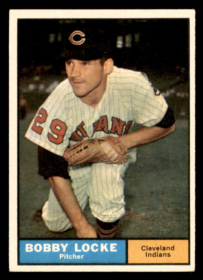 1961 Topps Baseball #537 Bobby Locke Indians EX-MT 566999