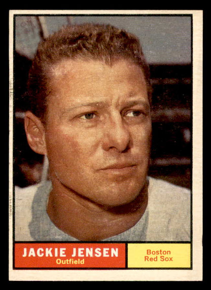 1961 Topps Baseball #540 Jackie Jensen Red Sox EX-MT 567005
