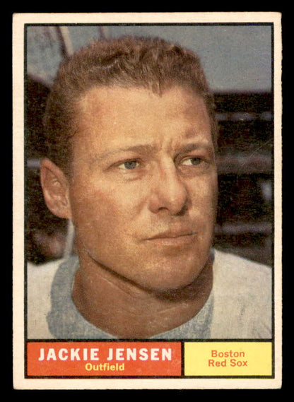 1961 Topps Baseball #540 Jackie Jensen Red Sox EX-MT 567006