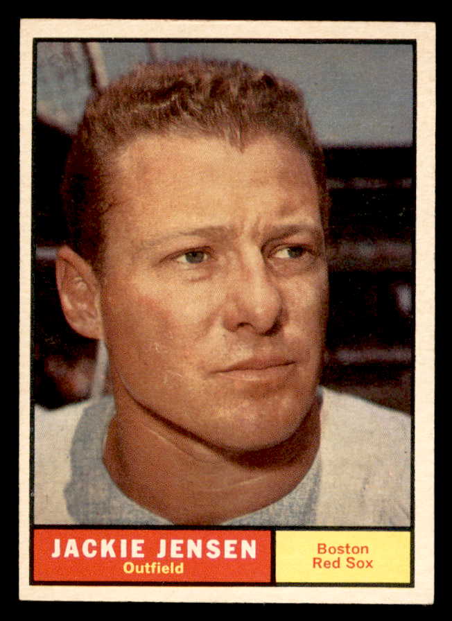 1961 Topps Baseball #540 Jackie Jensen Red Sox EX-MT 567007