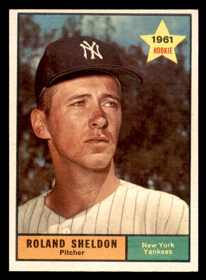 1961 Topps Baseball #541 Roland Sheldon Yankees NR-MT 567008