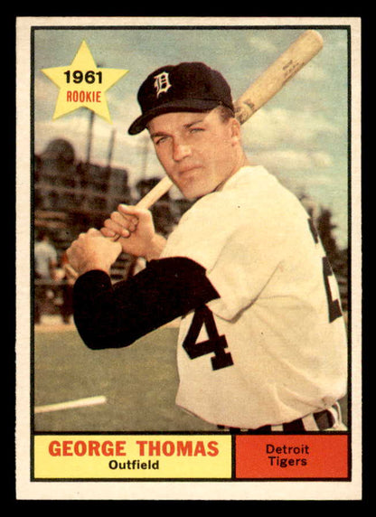 1961 Topps Baseball #544 George Thomas Tigers NR-MT 567017