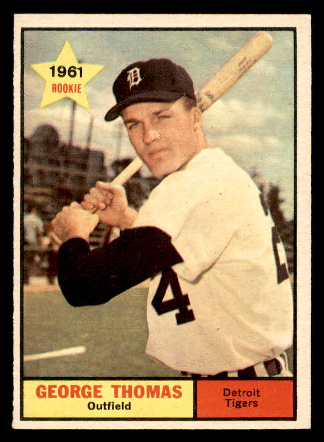 1961 Topps Baseball #544 George Thomas Tigers NR-MT 567018