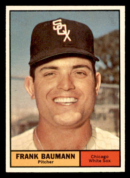 1961 Topps Baseball #550 Frank Baumann White Sox NR-MT 567031