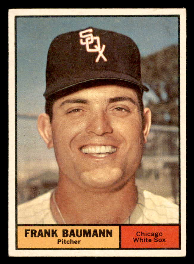 1961 Topps Baseball #550 Frank Baumann White Sox EX-MT 567032