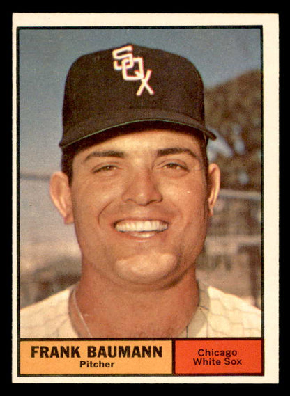 1961 Topps Baseball #550 Frank Baumann White Sox EX-MT 567033