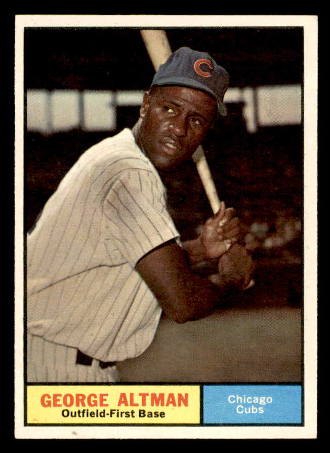 1961 Topps Baseball #551 George Altman Cubs NR-MT 567034