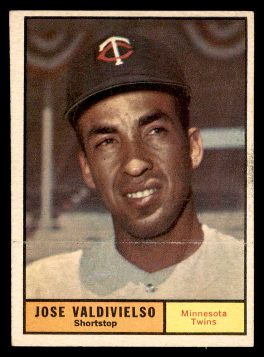 1961 Topps Baseball #557 Jose Valdivielso Twins EX-MT 567051