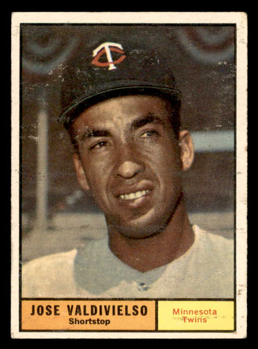 1961 Topps Baseball #557 Jose Valdivielso Twins VG-EX 567052