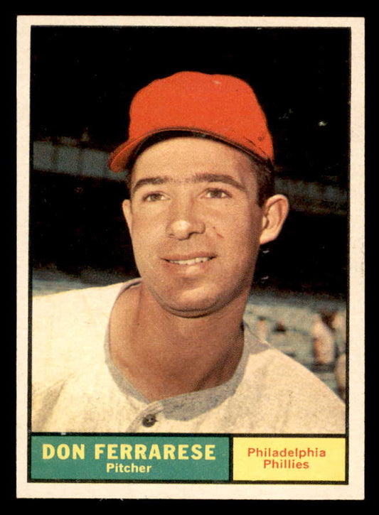 1961 Topps Baseball #558 Don Ferrarese Phillies EX-MT 567053