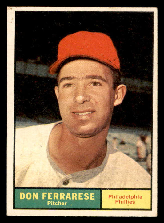 1961 Topps Baseball #558 Don Ferrarese Phillies EX-MT 567054