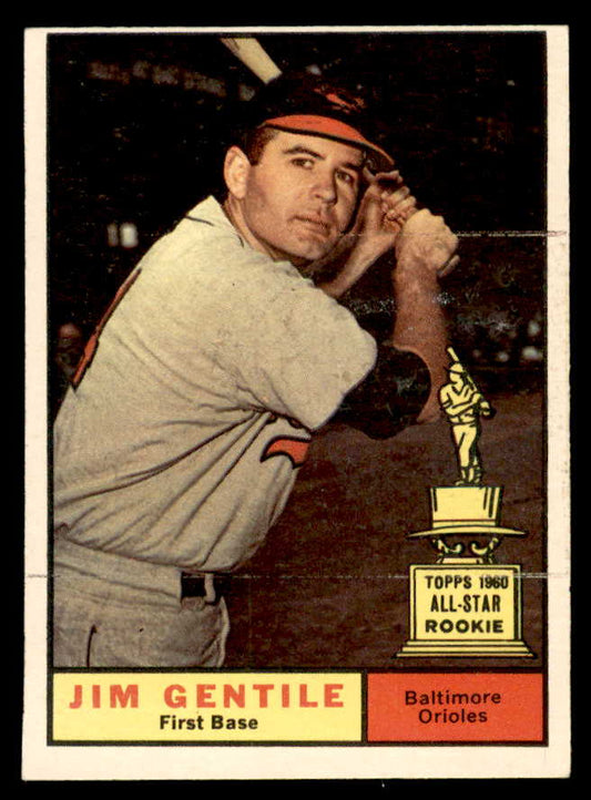 1961 Topps Baseball #559 Jim Gentile Orioles VG-EX 567057