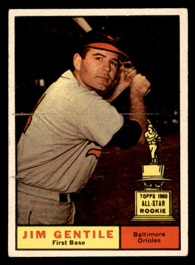 1961 Topps Baseball #559 Jim Gentile Orioles EX+/EX-MT 567058