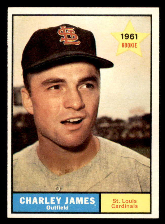 1961 Topps Baseball #561 Charley James Cardinals EX-MT 567062