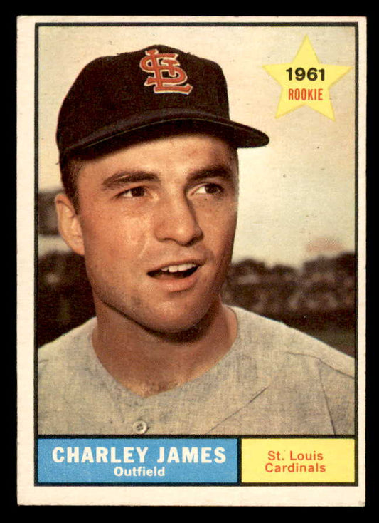 1961 Topps Baseball #561 Charley James Cardinals EX-MT 567063