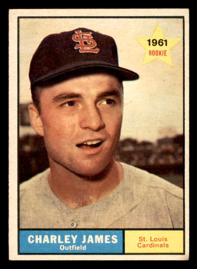 1961 Topps Baseball #561 Charley James Cardinals EX+/EX-MT 567064