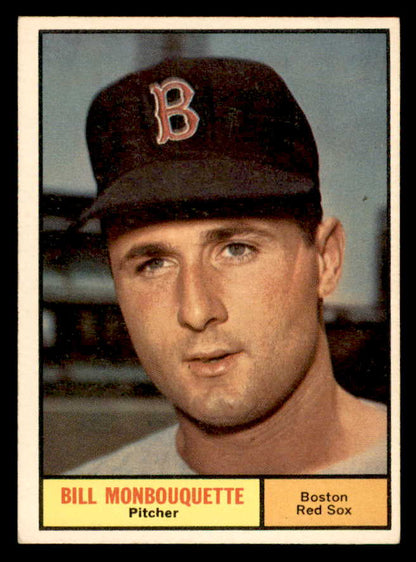 1961 Topps Baseball #562 Bill Monbouquette Red Sox EX-MT 567066