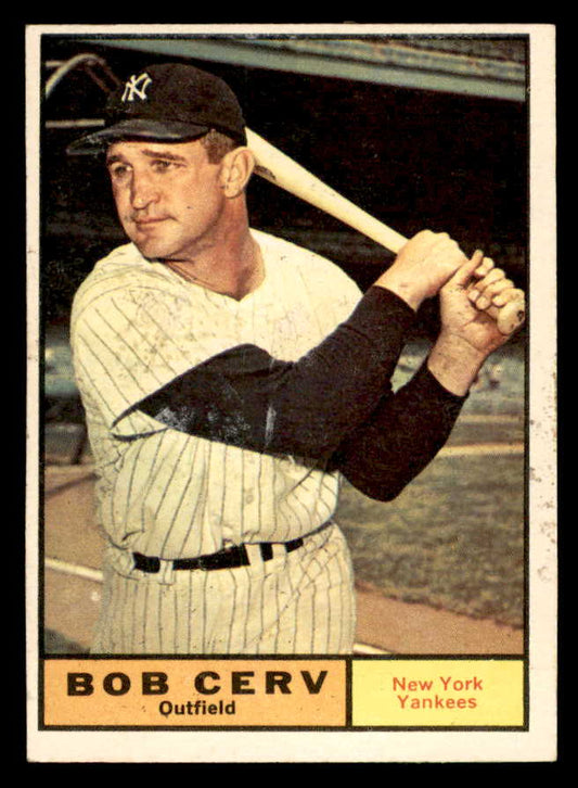1961 Topps Baseball #563 Bob Cerv Yankees EX-MT 567068