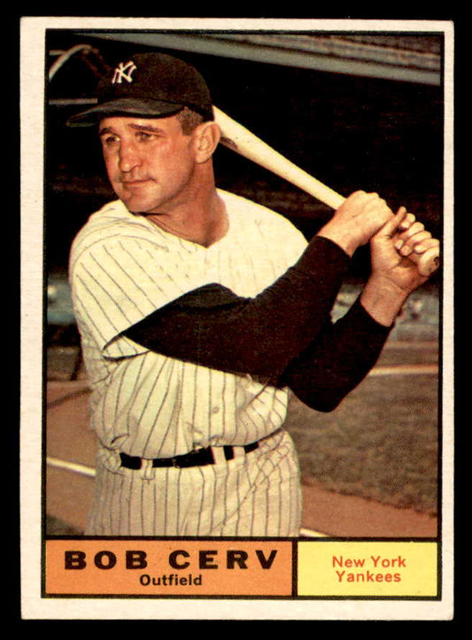 1961 Topps Baseball #563 Bob Cerv Yankees EX-MT 567069