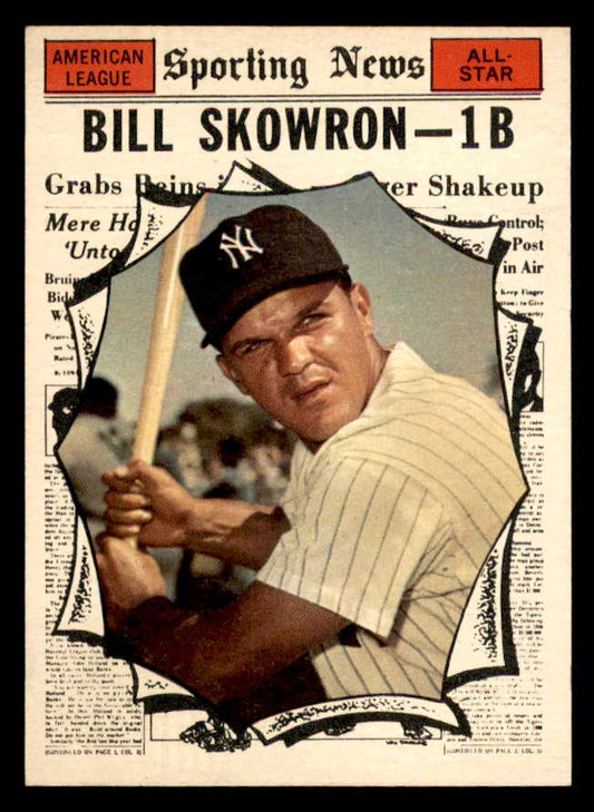 1961 Topps Baseball #568 Bill Skowron A.S. Yankees NR-MT 567080