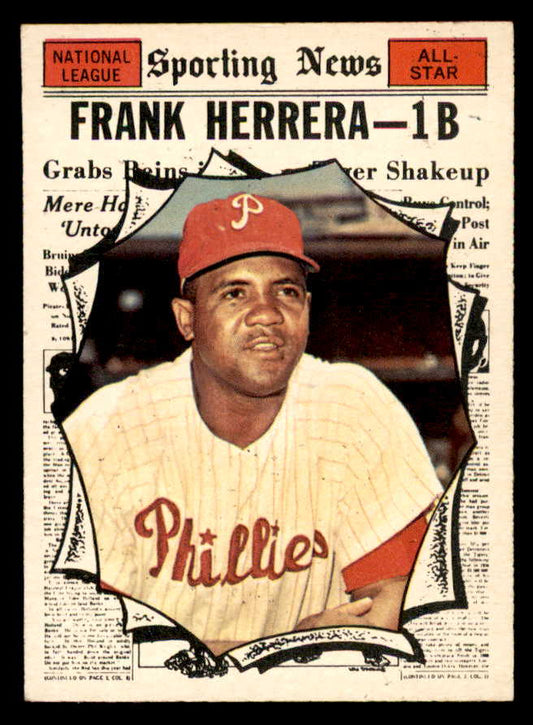 1961 Topps Baseball #569 Frank Herrera A.S. Phillies EX-MT 567083